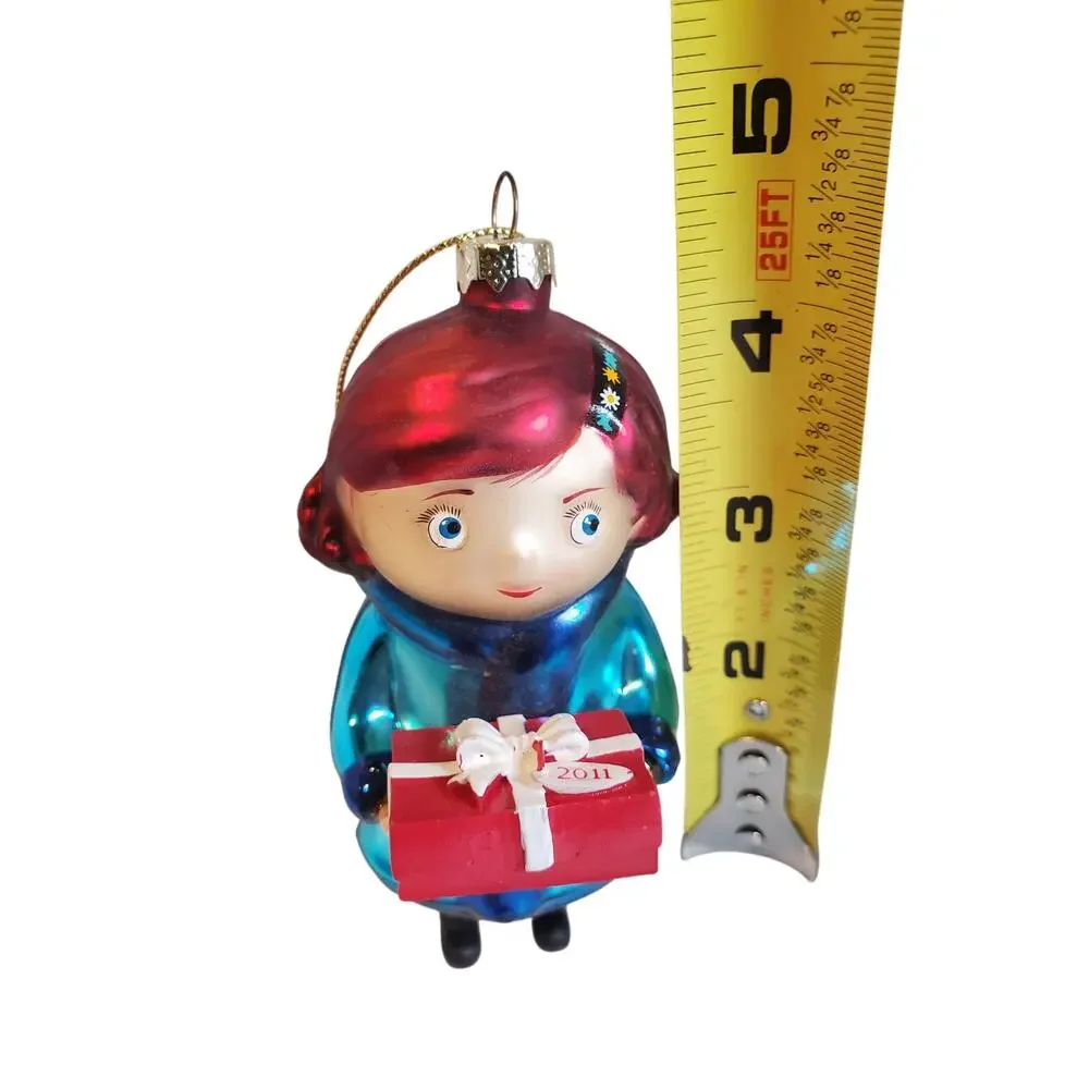 Glass Blown Ornament -  Yes Virginia